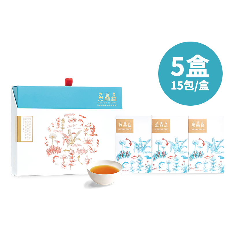 原味虱目魚精 (冷凍版 - 15包裝) x 5盒