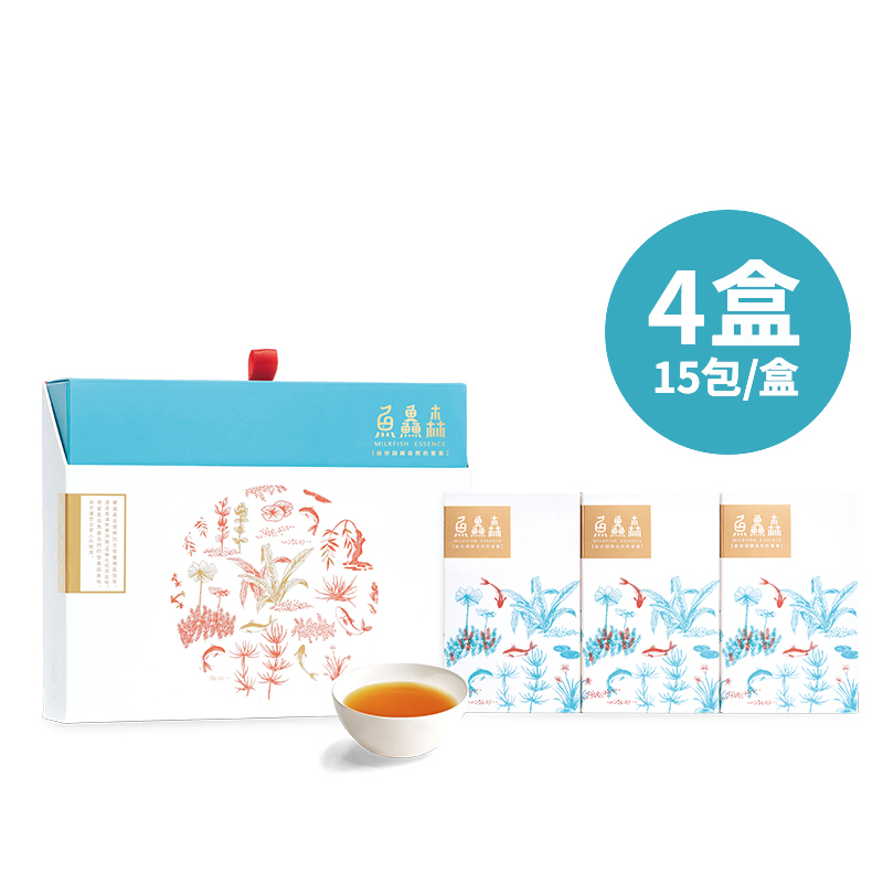 原味虱目魚精 (冷凍版 - 15包裝) x 4盒