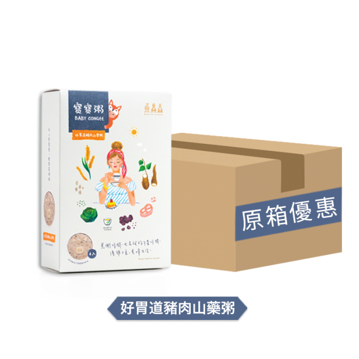 好胃道豬肉山藥粥 (4包裝) x 14盒 (原箱)